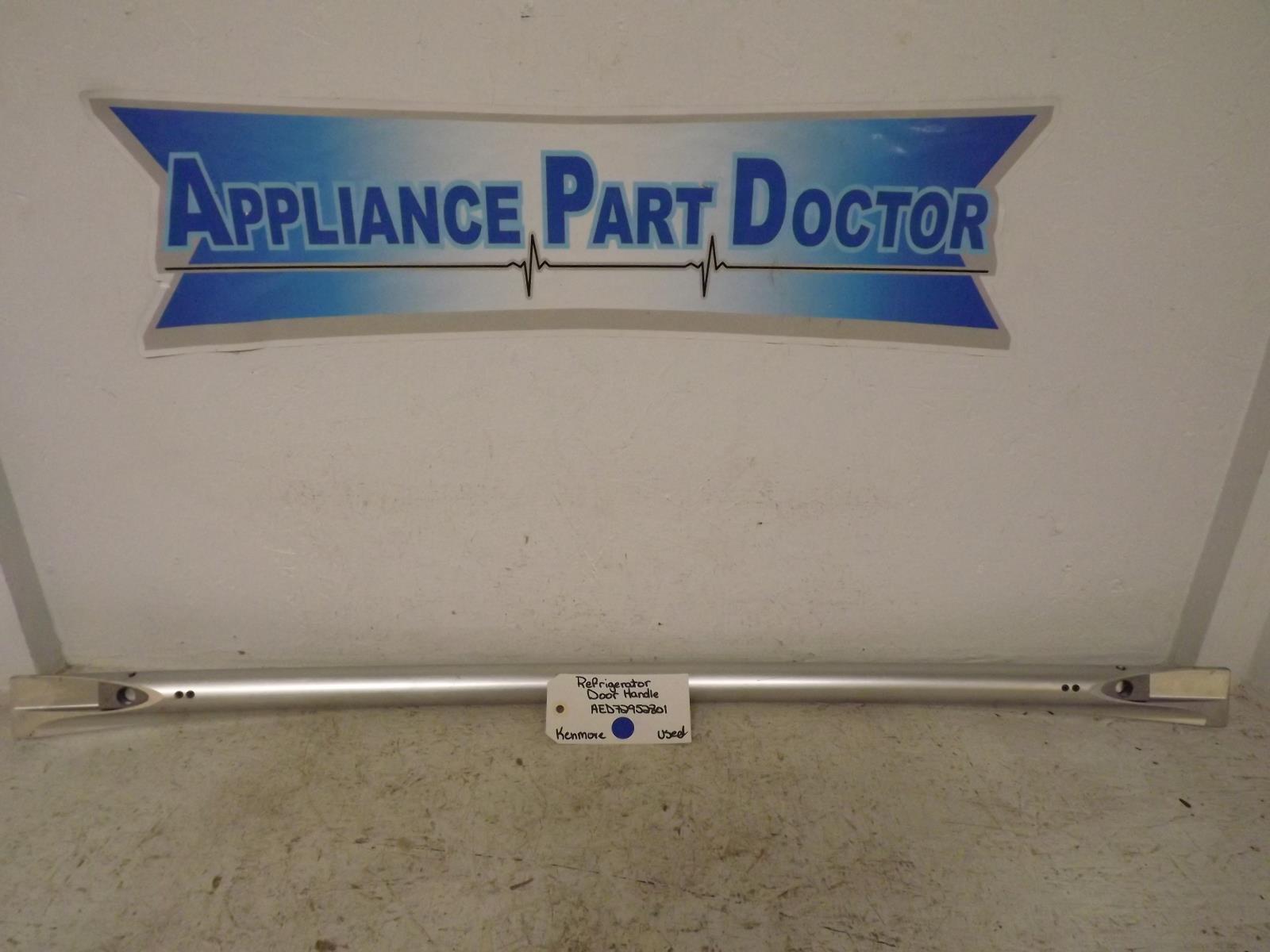 Kenmore Refrigerator AED72952801 Refrigerator Door Handle Used Kenmore Refrigerator AED72952801 Refrigerator Door Handle Used